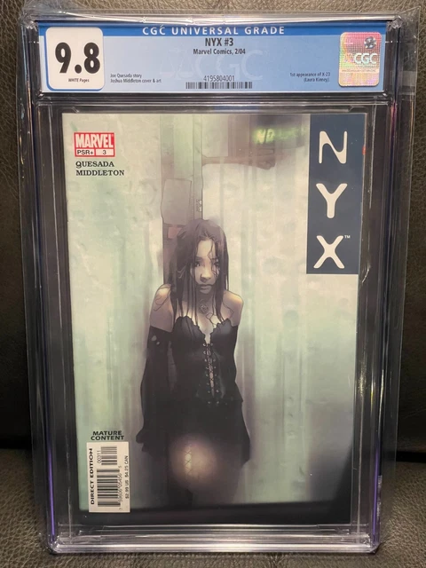 NYX #3  FIRST 1st APPEARANCE of X-23 LAURA KINNEY WOLVERINE