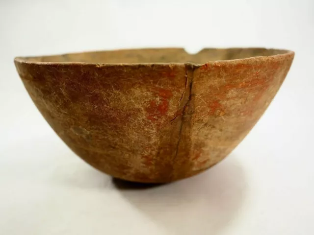 Large Prehistoric HoHokam Plain Ware pottery bowl 800-1400 AD NAA-381 3