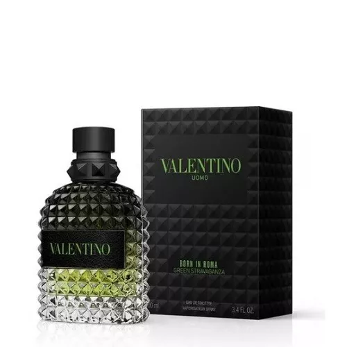 Valentino Uomo Born In Roma Green Stravaganza 100Ml Edt Spray Brand New & Sealed