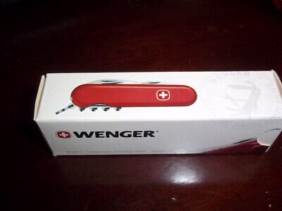 New in box  Wenger Swiss army  Evo 63 Knife - 85mm  Red  16966