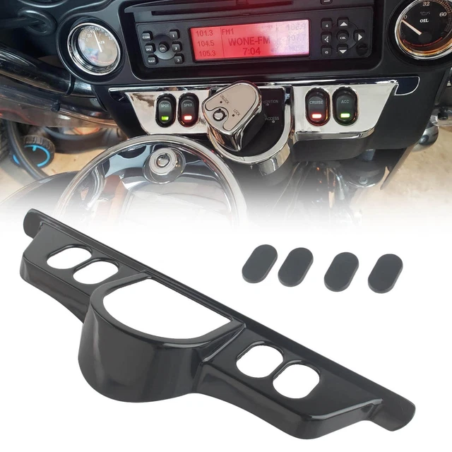 Fairing Switch Dash Accent Panel For Harley 96-13 Electra Street Glide FLHX FLHT