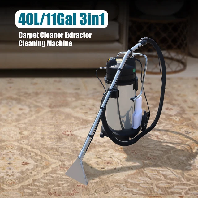 40L Carpet Cleaning Machine 3in1 Carpet Cleaner Extractor Machine Vacuum Cleaner