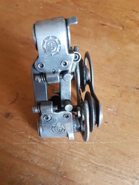 Dérailleur Arrière Vintage Simplex SX810 Pour Vélo Peugeot – France – Argenté