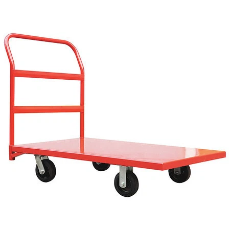 Zoro Select 13X492 Standard Platform Truck,2000 Lb.,64 In L