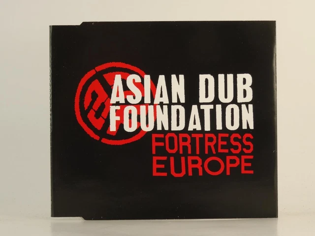 ASIAN DUB FOUNDATION FORTRESS EUROPE (H1) 3 Track CD Single plus