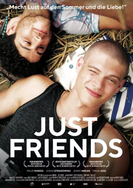 JUST FRIENDS DVD Josha Stradowski Gay Interest Region All Inc