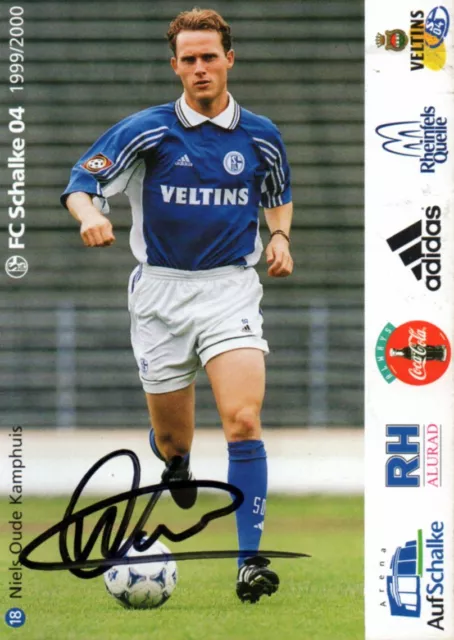 Autogramm - Niels Oude-Kamphuis (FC Schalke 04) - 1999/2000