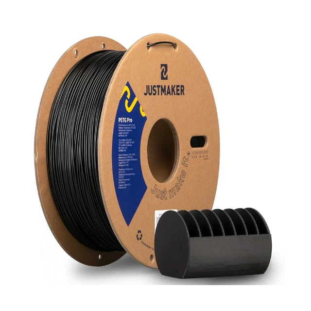 JUSTMAKER PETG Pro (PETG+) 3D Printer Filament , Updated Stronger Impact Resi...
