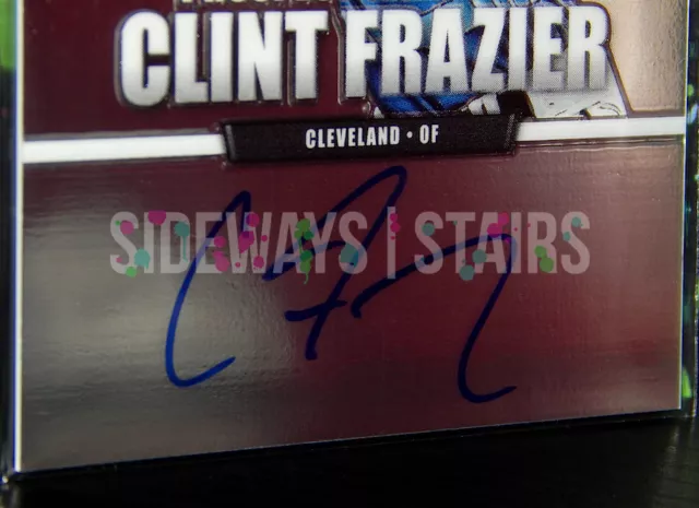 2013 CLINT FRAZIER PRIZM DRAFT PICKS autograph card auto rc prospect signatures 2