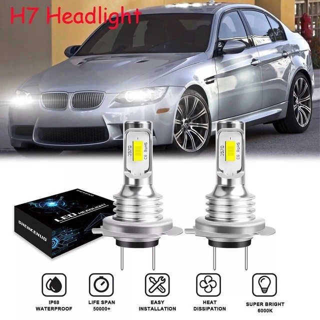 2x Lampadine Alogene H7 Effetto Xenon Super White Ultra - Foto 7