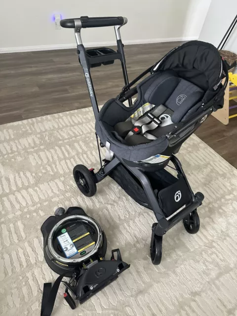 G5 orbit baby stroller Travel System ( Black Stroller And Merino Wool Car seat )