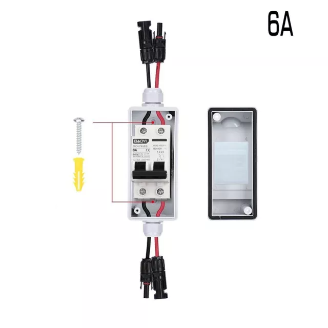 Leistungsschalter DZ47X 30A IP65 Solar -30°C Bis +70°C 30A IP65 Solarpanel