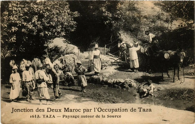CPA AK MAROC TAZA - Paysage autour de la Source (281103)