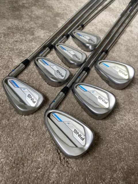 Ping I-Serie E1 Eisen 4-PW blauer Punkt Projekt X 6.0 steif