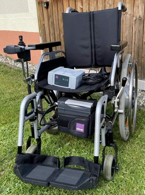 Alber E-Fix E25 sedia a rotelle elettrica - Pyro light - azionamento elettrico sedia a rotelle pieghevole