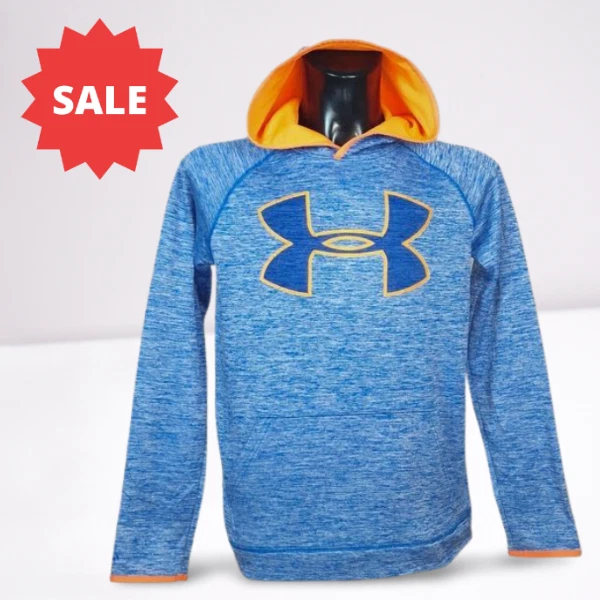 Under Armour uomo activewear felpa con cappuccio taglia YXL( 13-15 YRS) gc **