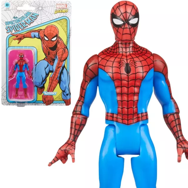 2023 Marvel Legends Retro THE SPECTACULAR Spider-Man 3.75-Inch Action Figure