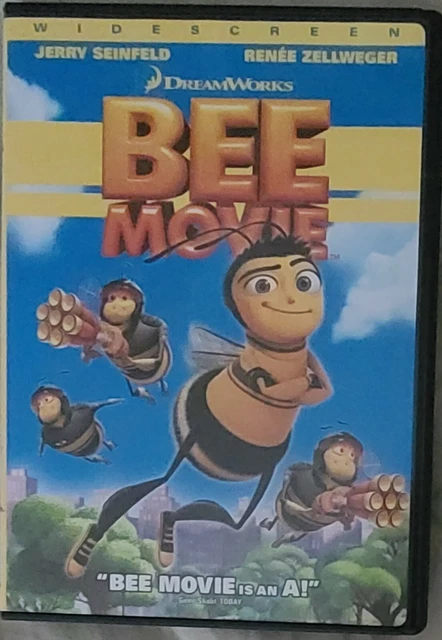 BEE MOVIE JERRY Seinfeld Renee Zellweger Dream (DVD 2007, Widescreen
