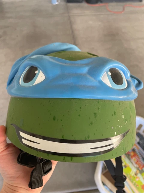 ninja turtle helmet  For kids ages 5-7