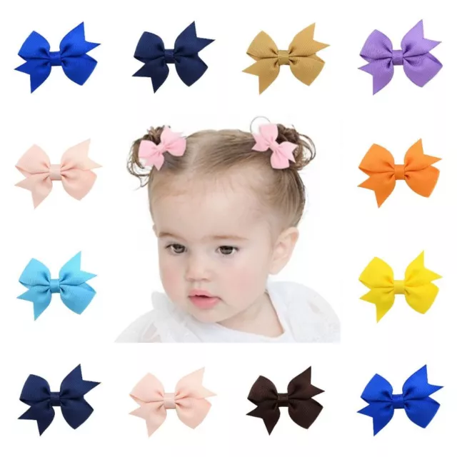 Sweet Bow Hairpin Small Baby Headdress Barrette Bowknot Hair Clips  Girls