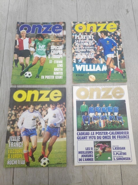 FOOTBALL ONZE n° 30 MONDIAL ARGENTINA 1978 TOUT LE 1er TOUR