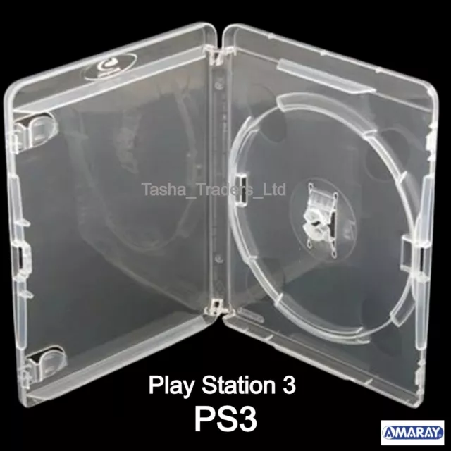 PlayStation 3 PS3 Video Game Case High Quality New Replacement Cover Amaray