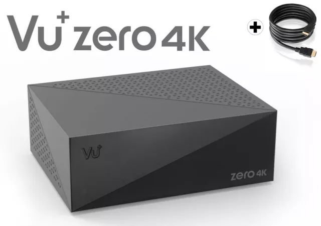 Vu+ Zero 4K Linux Récepteur Satellite UHD 2160p De 1x DVB-S2X Multistream Tuner