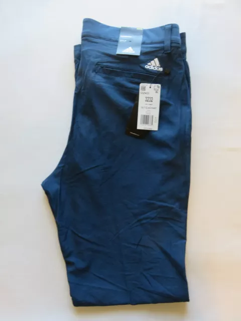 Adidas Golf Ultimate 365 Pants Mens 32x 32 Navy Blue Performance Stretch NWT