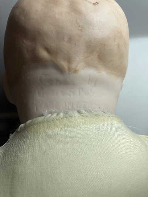 Bisque/Porcelain Cloth 16 1/2” Copr by Grace S Putnam Doll 10