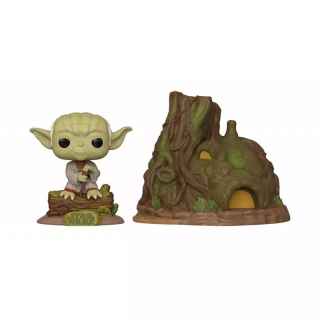 ¡La Guerra de las Galaxias POP! Figura Vinilo Town Yoda's Hut Empire...
