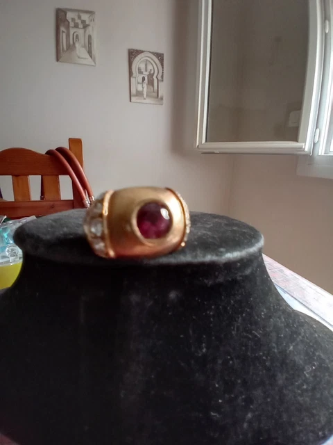 Bague Ancienne Or 18 Carats - Diamants 0.50 Carat, Style éternité, Or Blanc