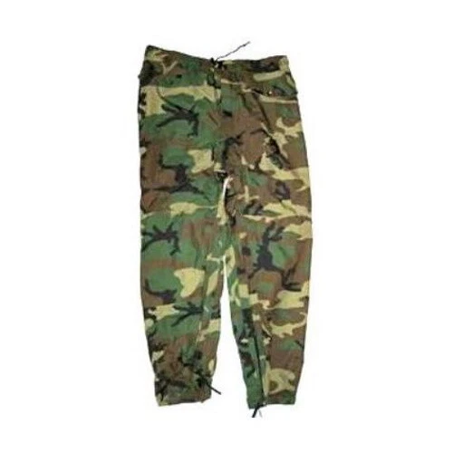Military Issued Woodland Improved Rainsuit Trousers-NEW with Tags Military Issued Woodland Improved Rainsuit Trousers-NEW with Tags
