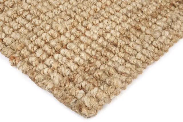 Chunky Jute Rug Large Small Natural Fibre Handmade Jute Rug Runner Rug Area Rug 2