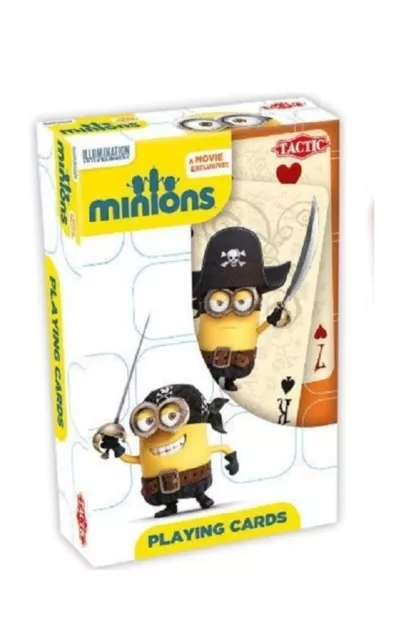 Minions Cattivissimo ME mazzo di 55 carte da gioco Bambini classico Poker