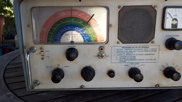 Rare Avon ERT 35 VHF Radio Téléphone de Marine pour collectionneur. 3