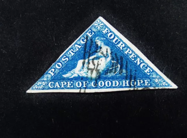 nystamps British Cape Of Good Hope Stamp # 4 Used $85       M22y1466