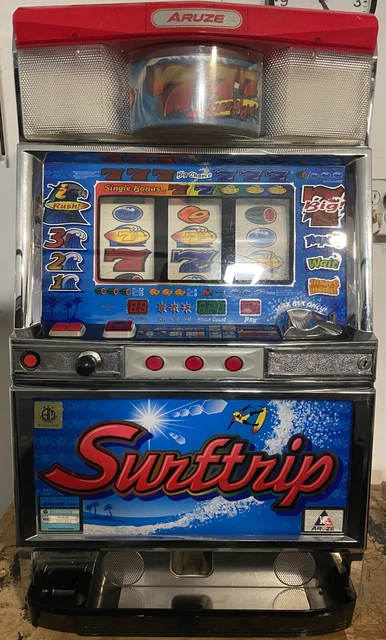 Quarter / Token Pachislo Surf Trip Slot Machine / 926 Pg Manual