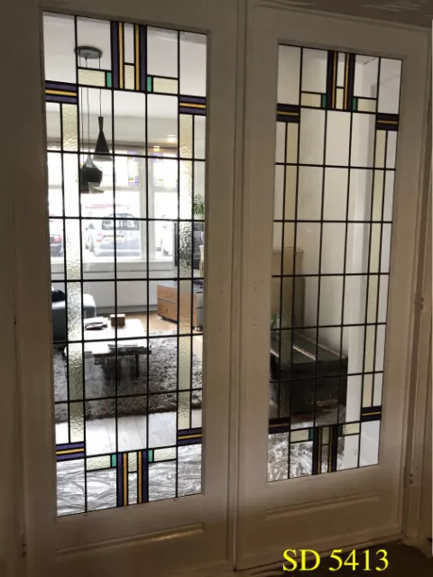 This is a Great set of  Stained glass Doors SD 5413