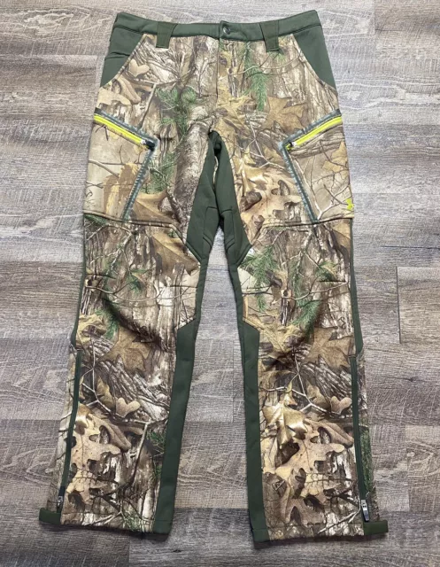 Under Armour Scent Control Pants Mens Size 32x30 Loose Camo Real Tree Xtra 2