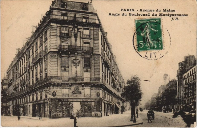 CPA PARIS 15e - Avenue du Maine (156570)