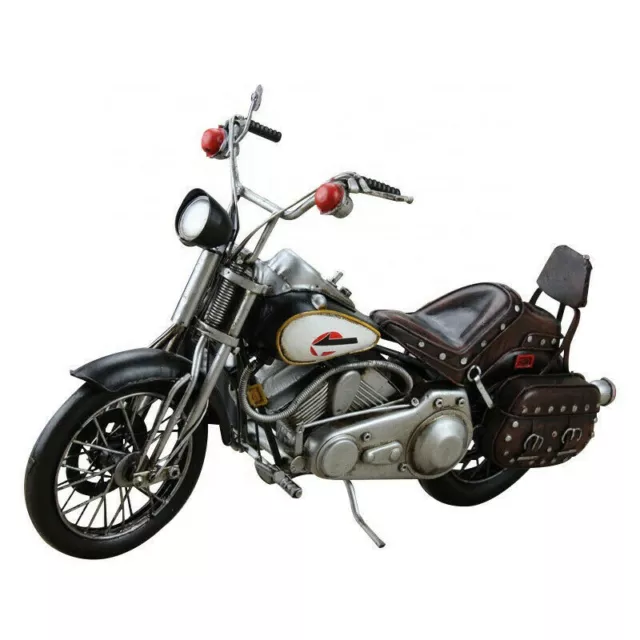 Fait Main Harley Davidson Métal Rétro Modèle Anniversaire Cadeau Moto Décoratifs