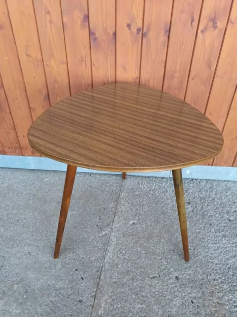 50s Mesa Vintage en Forma de Riñón Centro Rockabilly Retro Café Table 50er 7