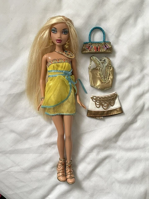 MY SCENE DOLL Kennedy Barbie Golden Bling 2008 Egyptian Theme