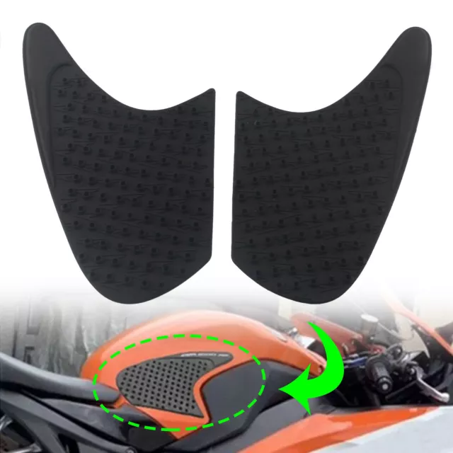 Tank Traction Side Pad Gas Fuel Knee Grip Decal For Honda CBR1000RR 2012-2016