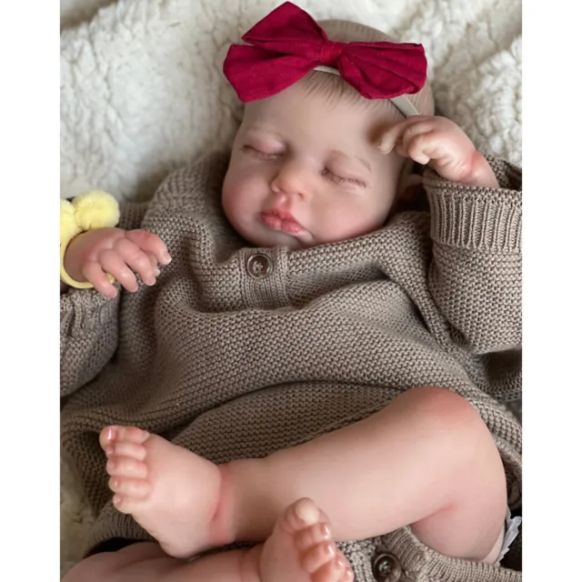 Bambole neonate rinate realistiche per dormire corpo morbido realistiche bambine giocattolo regalo