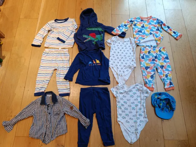 Childrens' clothing bundle, 2-3years, Jasper Conran shirt, other Pyjamas