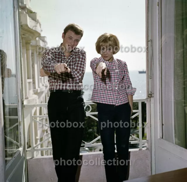 * Sylvie Vartan - Exclusive RARE PHOTO  N 3522 *  Johnny Hallyday