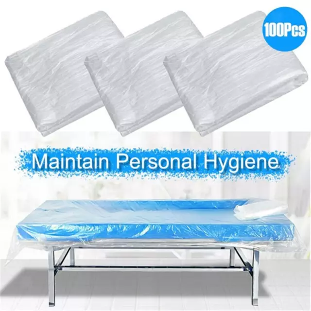 100Pcs Disposable Massage Table Sheets Soft Waterproof SPA Bed Covers for