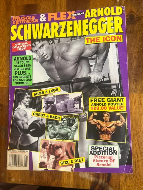 Muscle Fitness Flex Bodybuilding Magazine Arnold Schwarzenegger The Icon 12 45 Picclick Uk Muscle Fitness Flex Bodybuilding Magazine Arnold Schwarzenegger The Icon 12 45 Picclick Uk