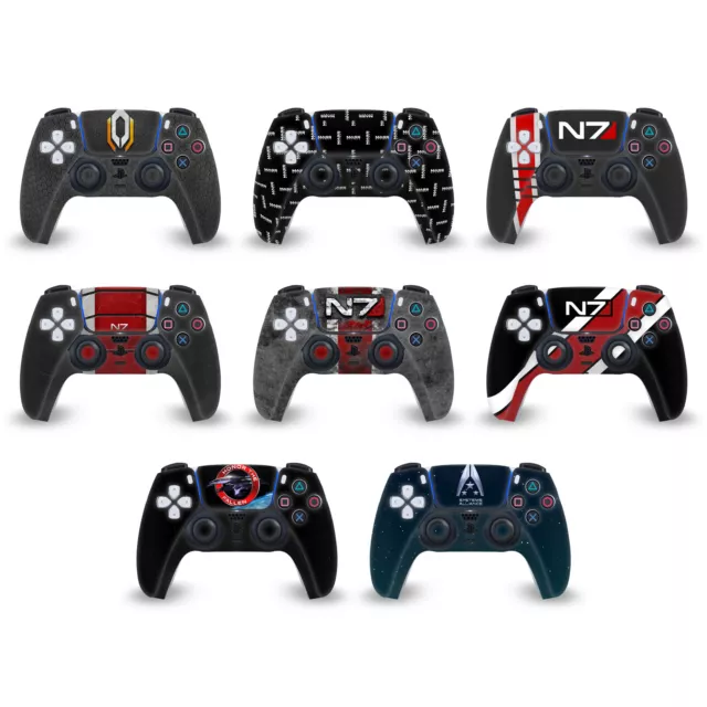 Ea Bioware Mass Effect Graphics Vinyl Skin For Ps5 Sony Dualsense Controller
